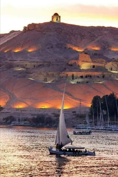 Aswan Felucca tour by Night-1